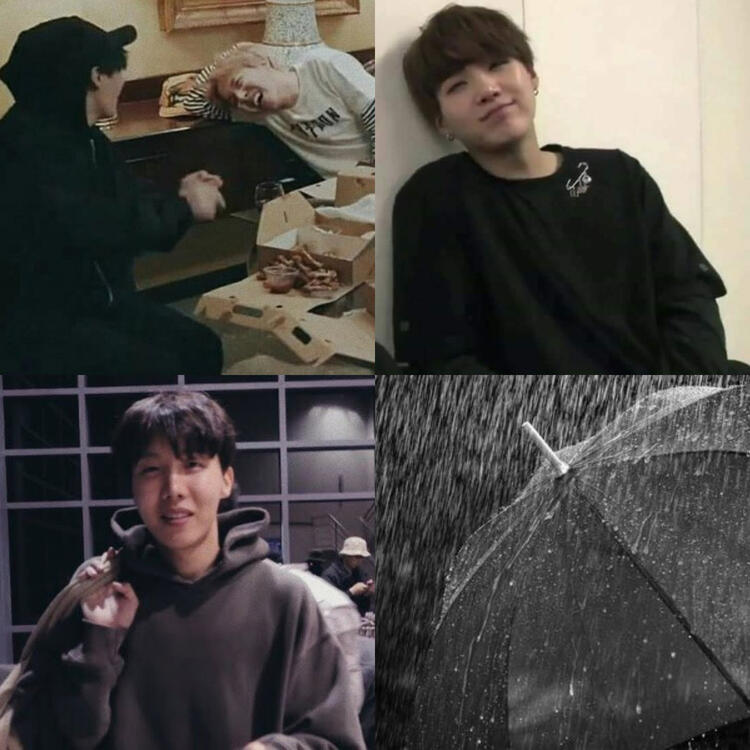 rain moodboard