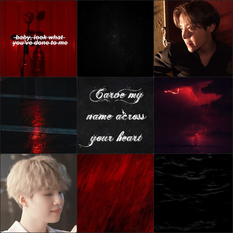 carve my name across your heart teaser moodboard