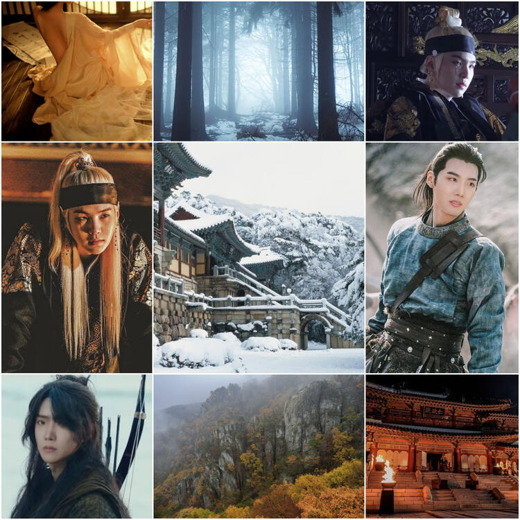 Hunger in your Haunt moodboard